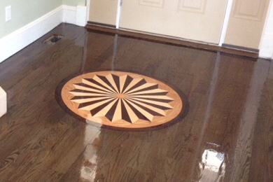 Wood Inlay Installation Suffolk County