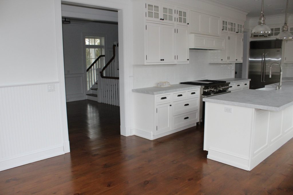 wood flooring installation